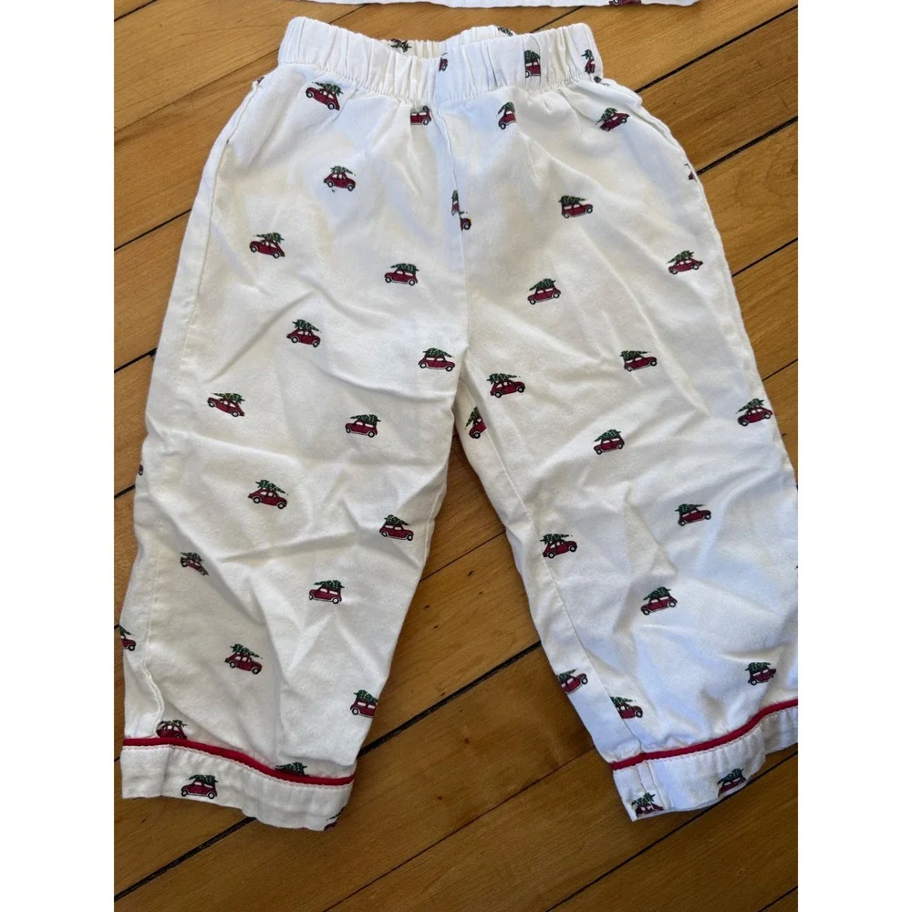 Petite Plume christmas tree on truck pajama set toddler‎